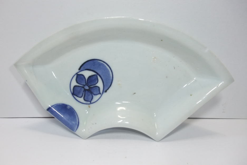 古伊万里　藍九谷　無傷完品　藍柿右衛門　豆皿　小皿　民藝　民芸　平盃　くらわんか 古伊万里 染付 花唐草 粟に鶉文 中皿 藍柿右衛門 江戸中期 渦福
